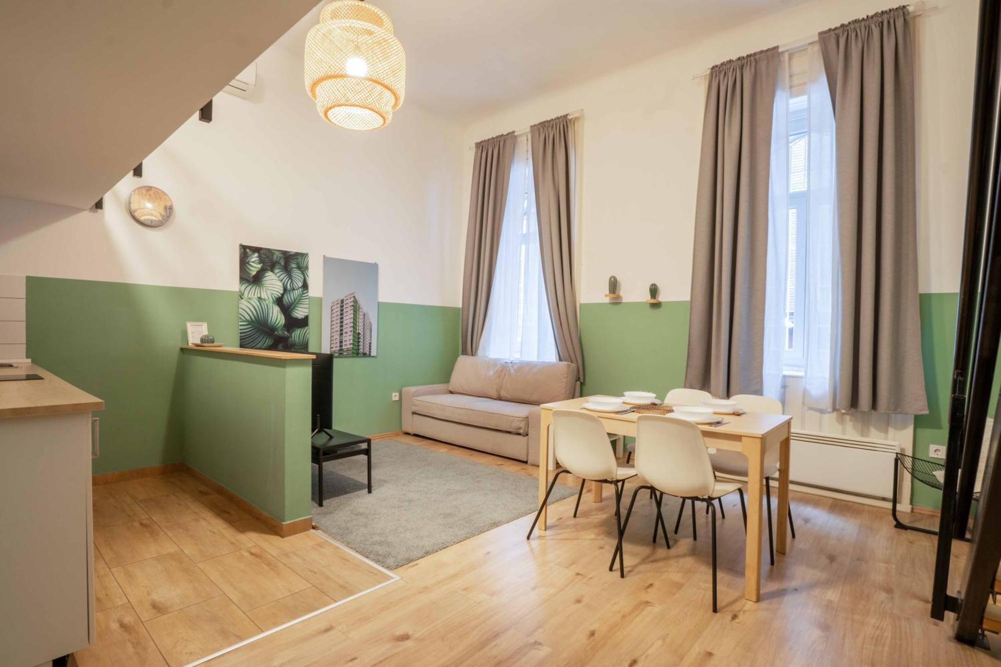 Cosy Studio In Terezvaros W41 Green Budapesta Exterior foto