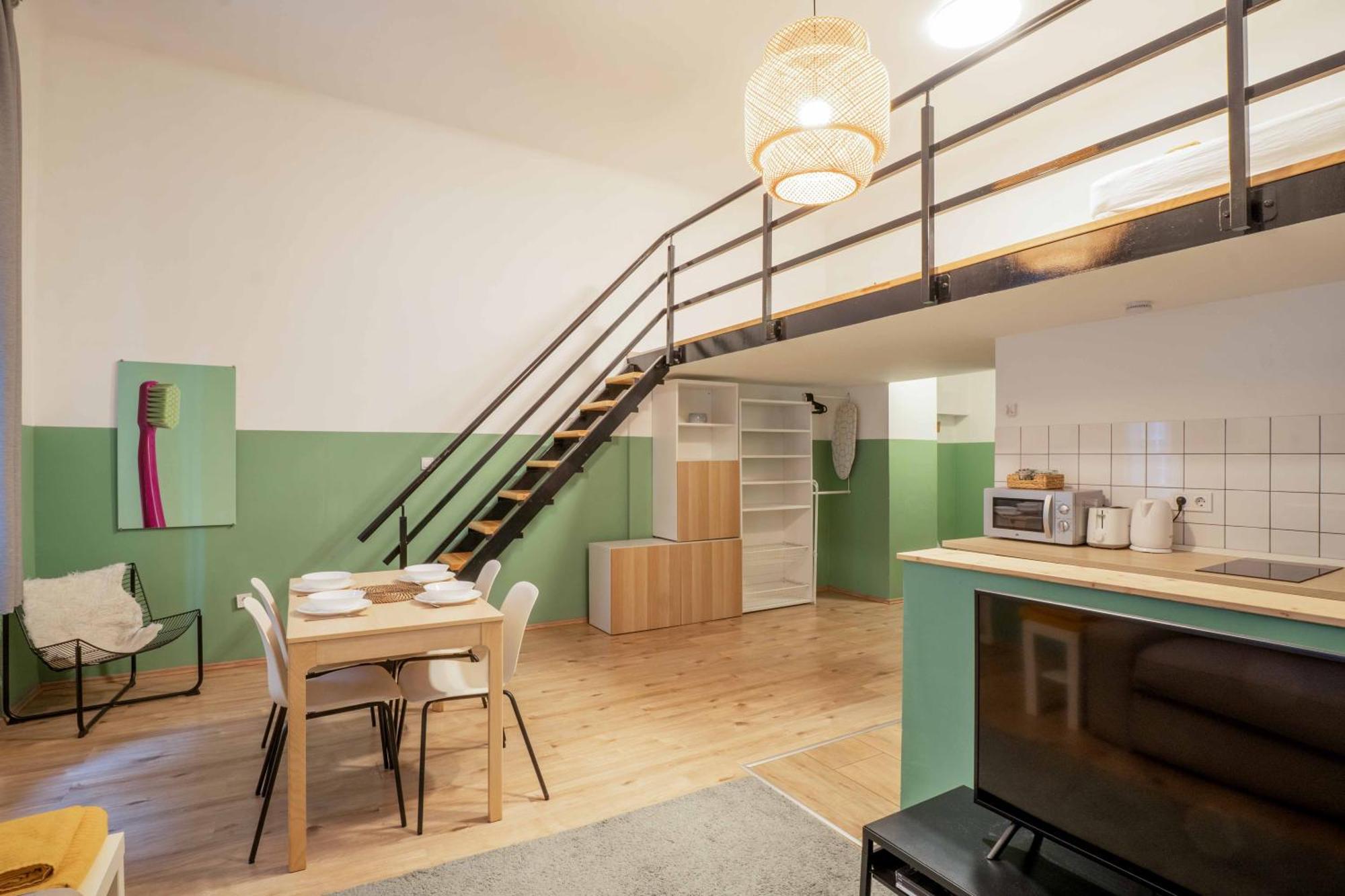 Cosy Studio In Terezvaros W41 Green Budapesta Exterior foto