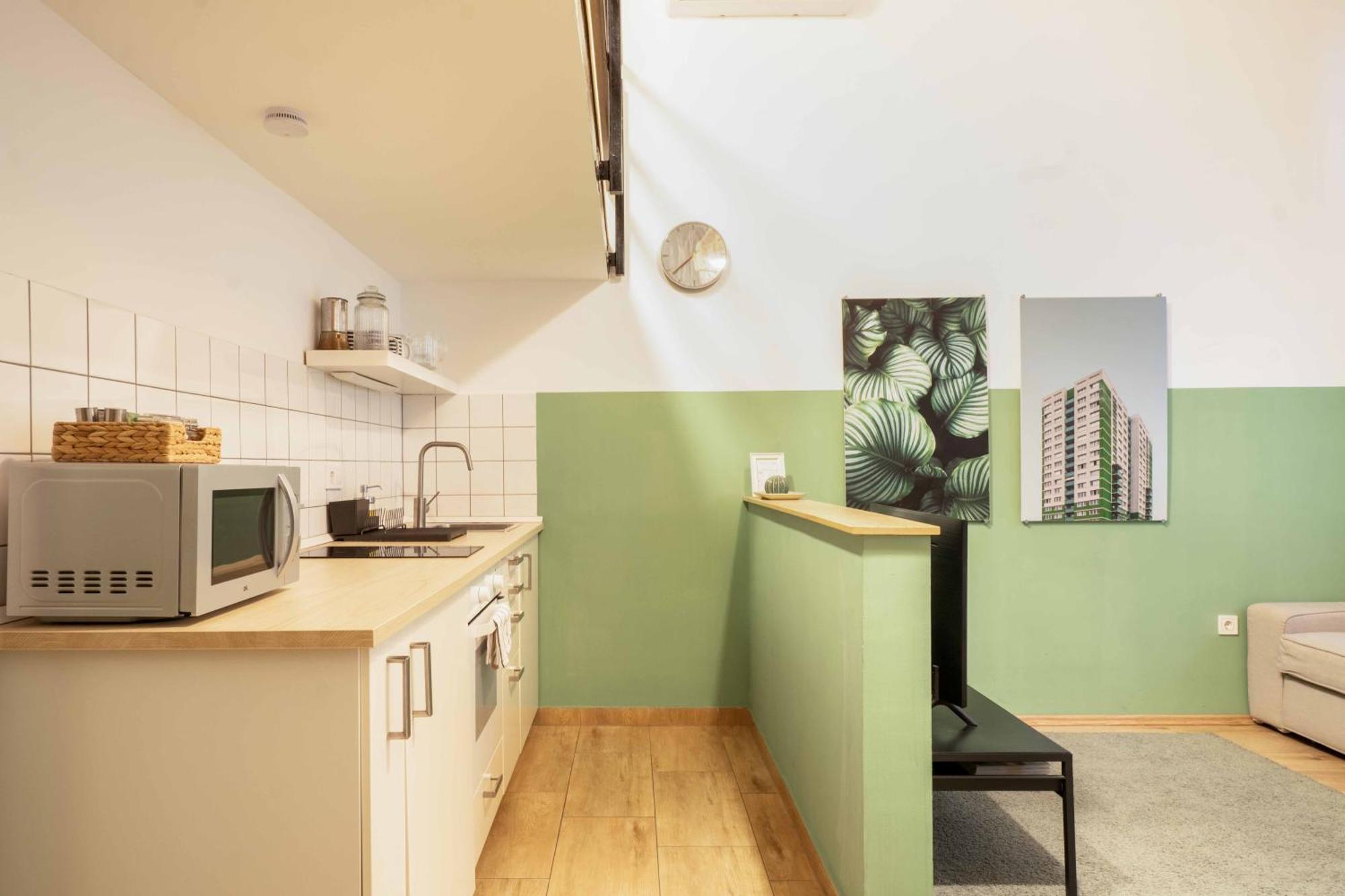 Cosy Studio In Terezvaros W41 Green Budapesta Exterior foto